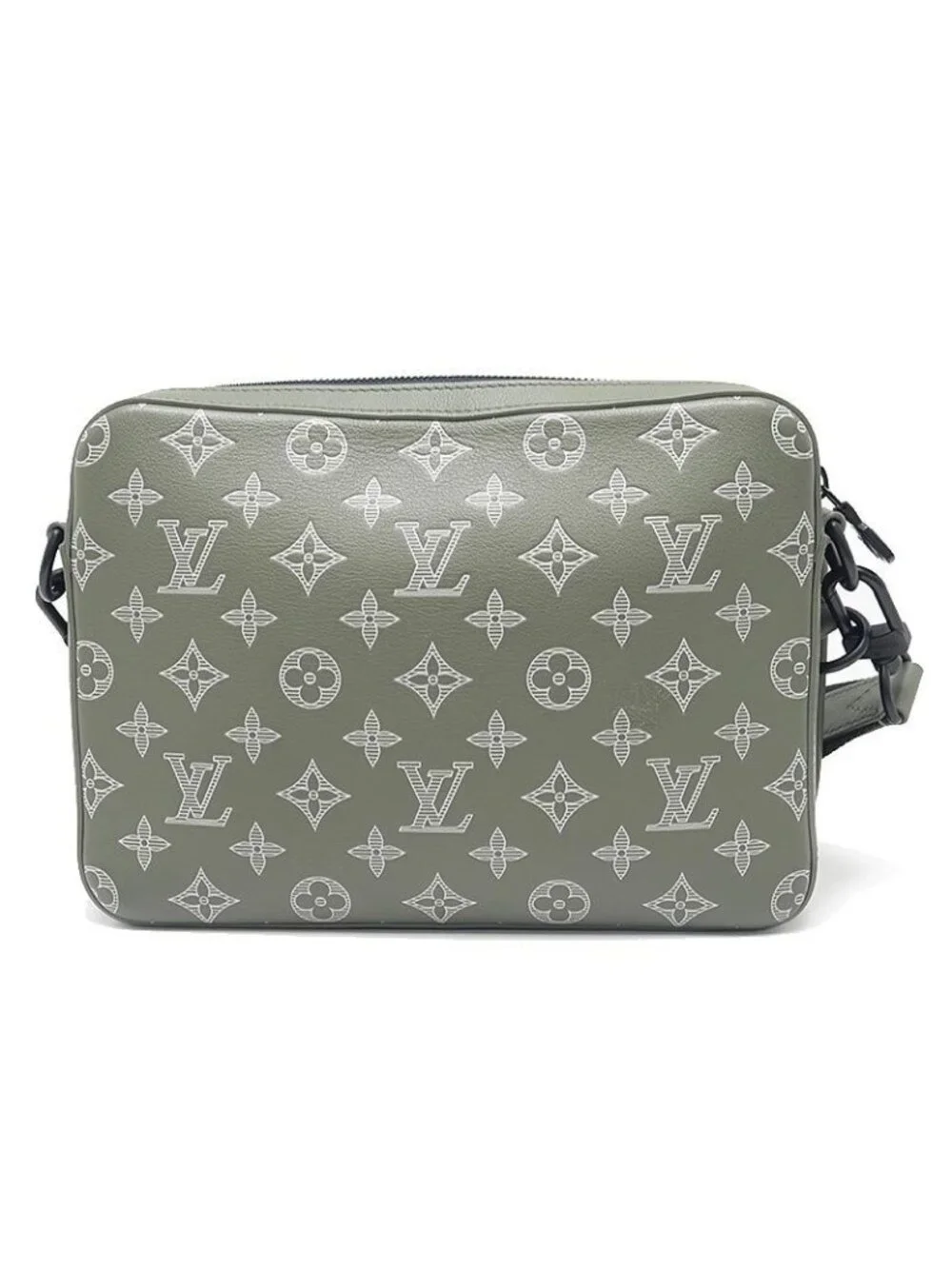 Louis Vuitton Monogram Shadow Trio Messenger Coin Purse Missing